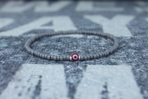 Kabbalah, Mens Beaded Bracelet, Anniversary Gift, Evil Eye Bracelet, Men Gift, Gift for Boyfriend, Bracelet, Couples Bracelet, Bead Bracelet