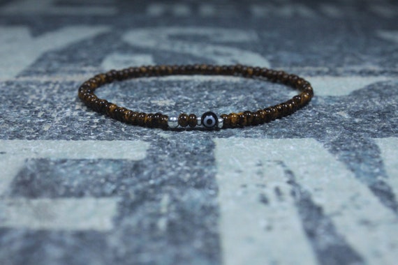Kabbalah, Mens Beaded Bracelet, Anniversary Gift, Evil Eye Bracelet, Men Gift, Gift for Boyfriend, Bracelet, Couples Bracelet, Bead Bracelet