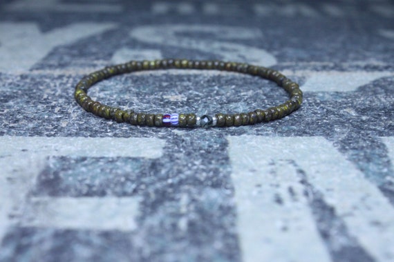 Rutilated Quartz Mens Bracelet, Mens Rutilated Quartz Bracelet, Rutilated Quartz for men, Mens gift, Beaded Bracelet, Mens Rutilate Quartz