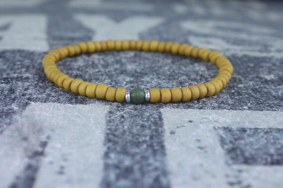Mens Jade Bracelet, Mens Jewelry, Minimalist Bracelet, Gifts for Men, Anniversary Gift, Birthday Gift, Gift for Husband, Boyfriend Gift S2