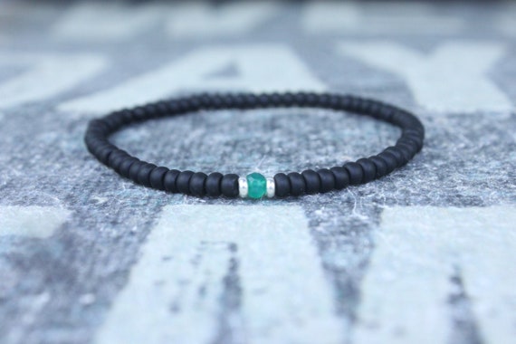 Gifts for Men, Onyx, Friendship Bracelet, Green Onyx, Mens Bracelet, Beaded Bracelet, Boyfriend Gift, Gift for Boyfriend, Gifts for Him
