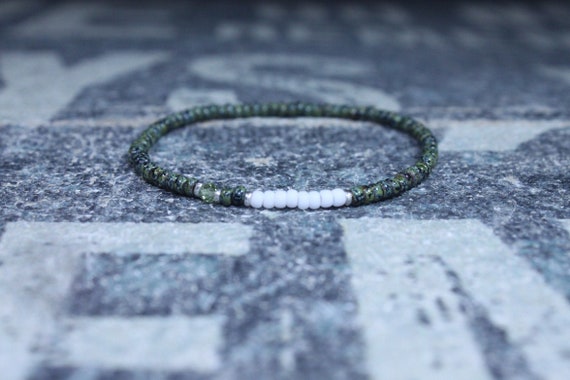 Peridot Bracelet, Bracelet Men, Mens bracelet, Mens Gifts, Birthday Gift for Men, Gemstone Bracelet, Birthstone bracelet, Bracelet Men