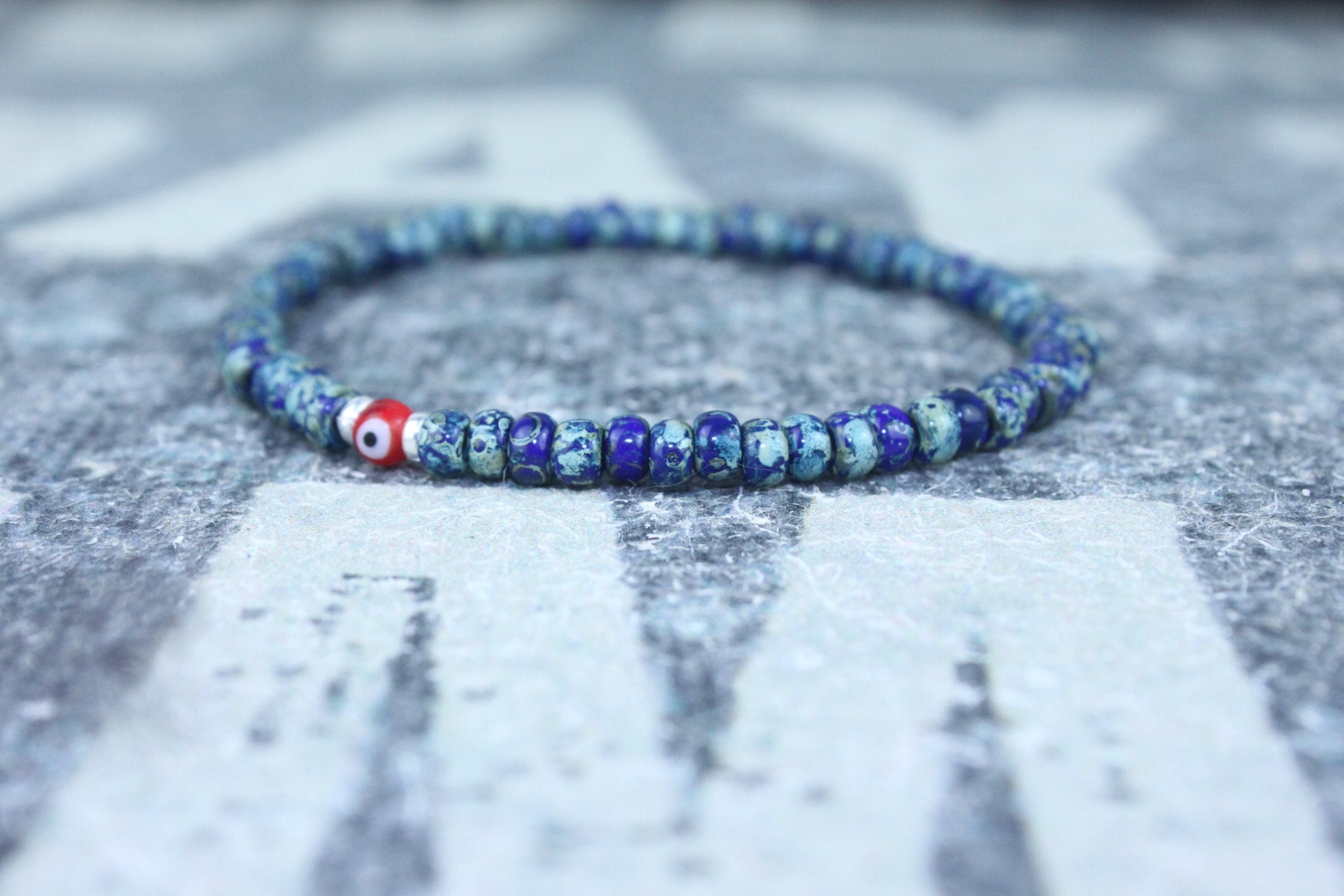 Evil Eye Bracelet, Mens Evil Eye, Anniversary Gift, Mens Gift, Gift ...