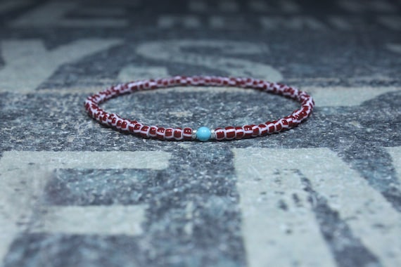 Turquoise Bracelet, Mens gifts, Gemstone bracelet, Mens Bracelet, Birthstone Bracelet, Couples Bracelet, Anniversary Gift, Beaded Bracelet