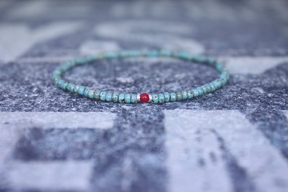 Coral bracelet, Mens Gift, Red Coral Bracelet, Gift for Men, Boyfriend Gift, Husband Gift, Gift for Boyfriend, Gift for Husband, Couples