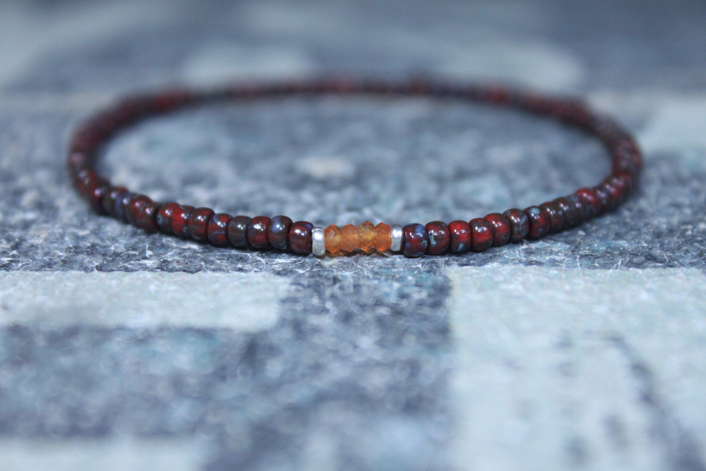 Carnelian Bracelet, Friendship Bracelet, Anniversary Gift, Mens ...