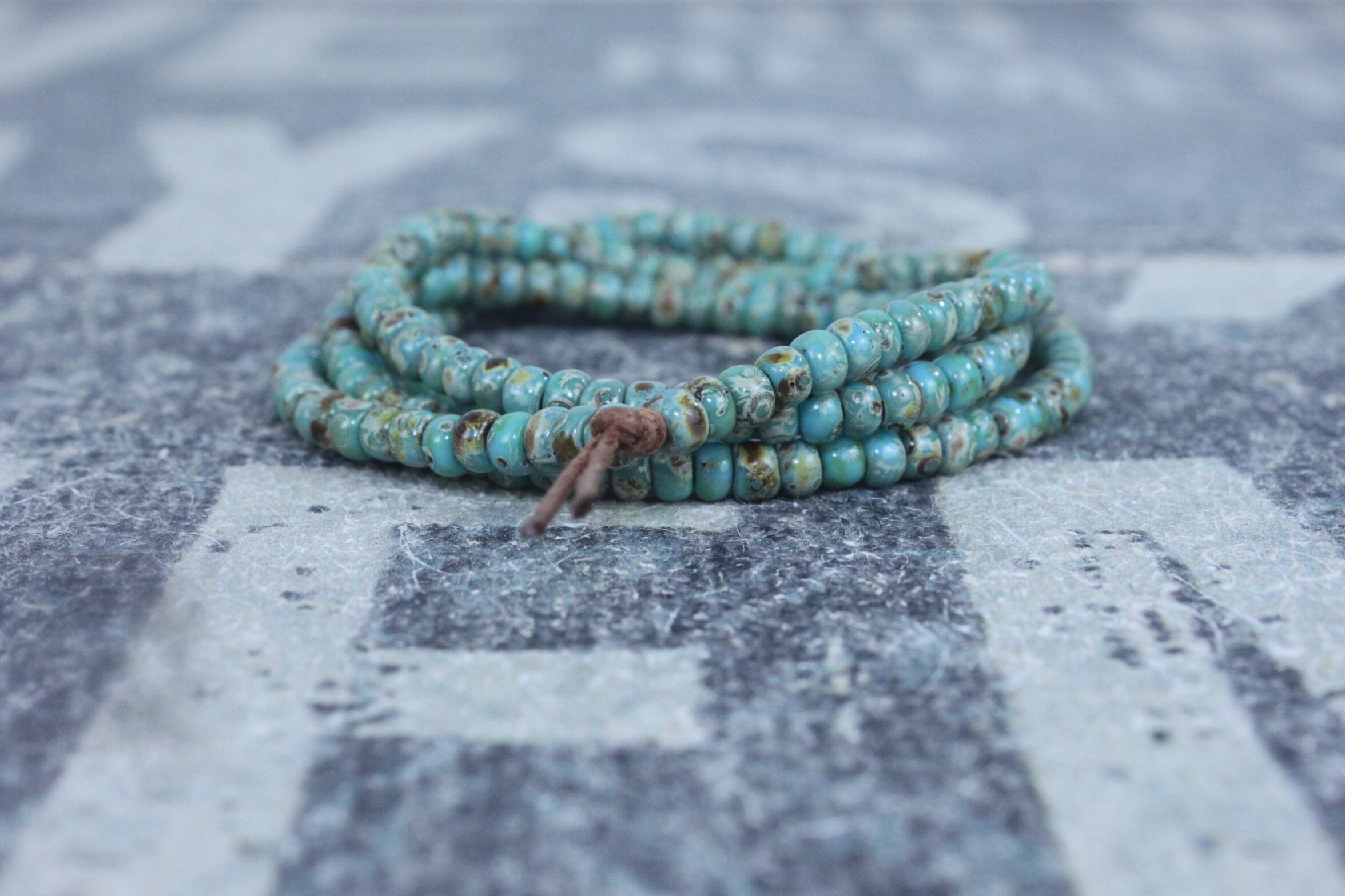 Mens Necklace, Mens Beaded Necklace, Long Necklace for Men, Metal Free