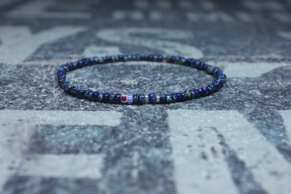 Sodalite Bracelet, Mens Bracelet Sodalite, Mens Gift, Mens Bracelet, Minimalist Bracelet, Beaded Bracelet, Mens Sodalite Bracelet Gift