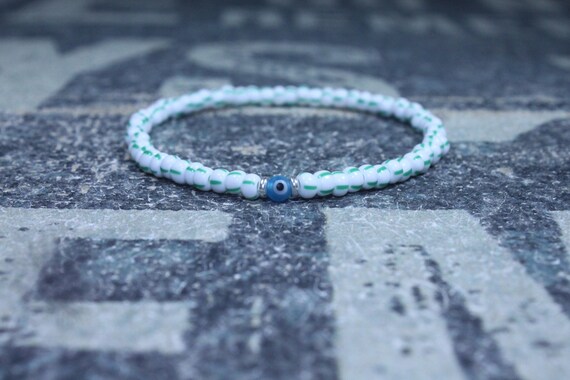 Evil Eye Bracelet, Mens Evil Eye, Anniversary Gift, Mens Gift, Gift Boyfriend, Bracelet, Couples Bracelet, Bead Bracelet, Mens Bracelet Gift