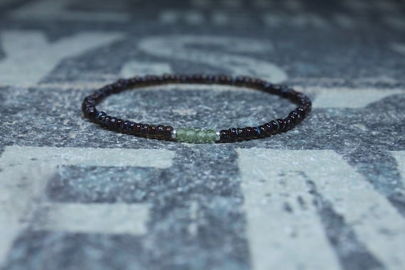 Peridot Bracelet, Bracelet Men, Mens bracelet, Mens Gifts, Birthday Gift for Men, Gemstone Bracelet, Birthstone bracelet, Bracelet Men