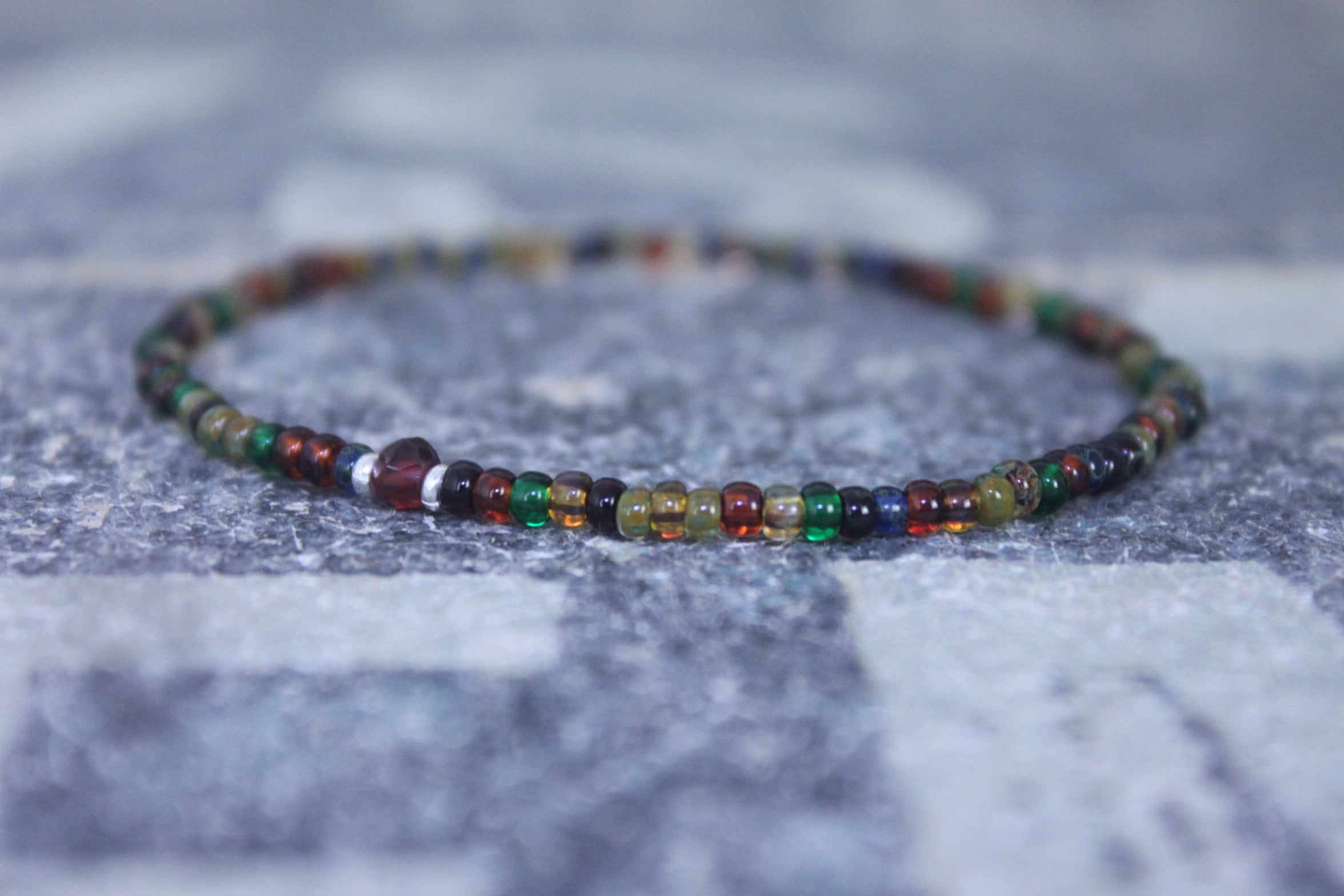 Garnet Bracelet, Mens Bracelet, Mens Beaded Bracelet, Minimalist