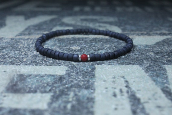 Pulsera Coral, Regalo Hombre, Pulsera Coral Rojo, Regalo Hombre, Regalo Novio, Regalo Marido, Regalo para Novio, Regalo para Marido, Parejas