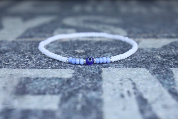 Kabbalah, Mens Beaded Bracelet, Anniversary Gift, Evil Eye Bracelet, Men Gift, Gift for Boyfriend, Bracelet, Couples Bracelet, Bead Bracelet