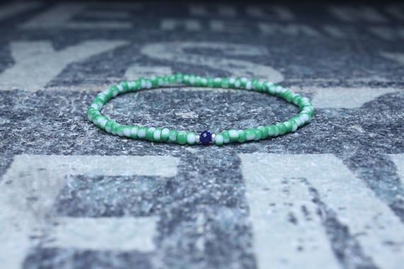 Lapis Lazuli Bracelet, Mens Lapis Lazuli Jewelry, Mens Jewelry, Mens Beaded Bracelet, Friendship Bracelet, Gift for Men, Husband Gift