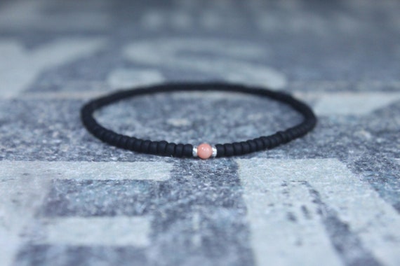 Coral bracelet, Mens Gift, Orange Coral Bracelet, Gift for Men, Boyfriend Gift, Husband Gift, Gift for Boyfriend, Gift for Husband, Couples