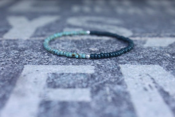 Mens Beaded Bracelet, Mens Bracelet, Minimalist jewelry, Minimalist Bracelet, Mens Jewelry, Beaded Bracelet, Boyfriend Gift, Men's Gift