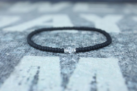 Pulsera de diamantes Herkimer, regalo de cumpleaños, regalo para el esposo, regalo de novio