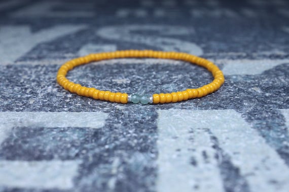 Aventurine Men Bracelet, Men Aventurine Bracelet, Aventurine for men, Men gift aventurine, Beaded Bracelet, Mens Aventurine bracelet for men