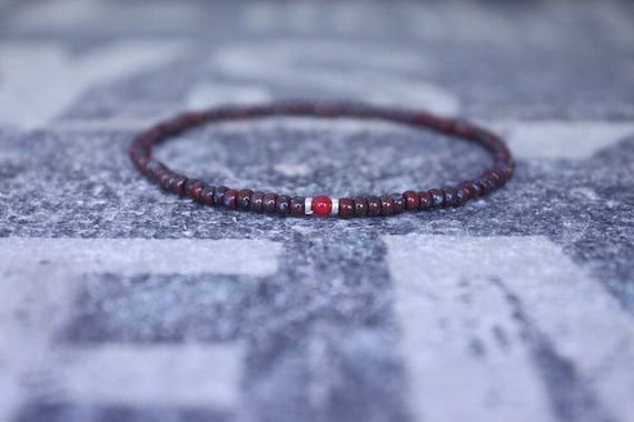Coral bracelet, Mens Gift, Red Coral Bracelet, Gift for Men, Boyfriend Gift, Husband Gift, Gift for Boyfriend, Gift for Husband, Couples