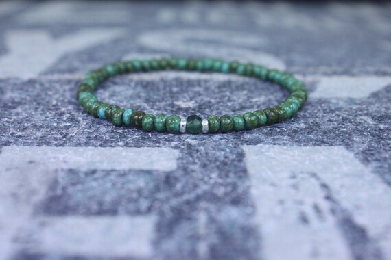 Jade Bracelet, Mens Jewelry, Minimalist Bracelet, Gifts for Men, Anniversary Gift, Birthday Gift, Gift for Husband, Boyfriend Gift