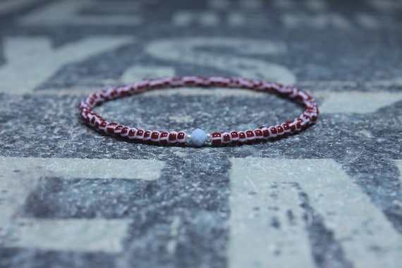 Opal Bracelet, Blue Opal, Mens Jewelry, Boho Bracelet, Minimalist Bracelet, Mens Gift, Boyfriend Gift, Gift for Men
