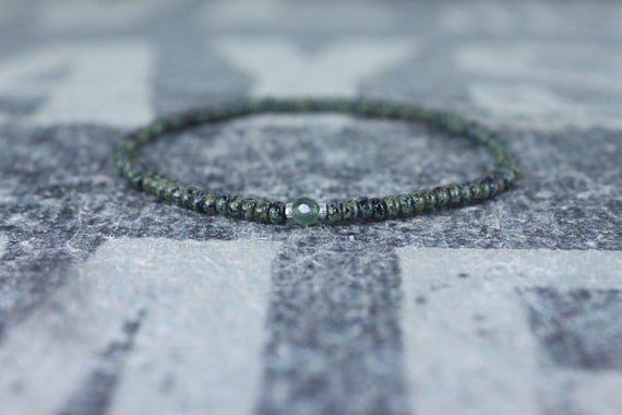 Mens Jade Bracelet, Mens Jewelry, Minimalist Bracelet, Gifts for Men, Anniversary Gift, Birthday Gift, Gift for Husband, Boyfriend Gift