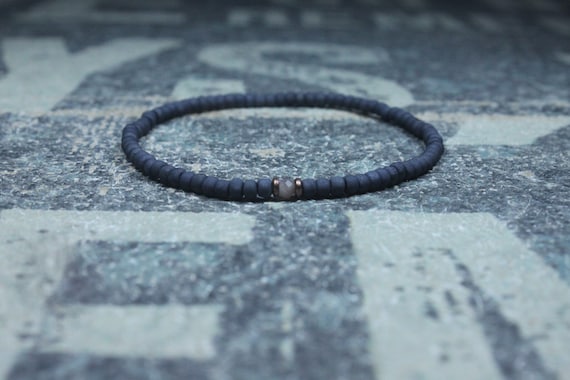 Moonstone Bracelet Men, Mens Bracelet Moonstone, Beaded Bracelet, Boyfriend Gift, Moonstone bracelet, Gifts for Him, Birthstone bracelet