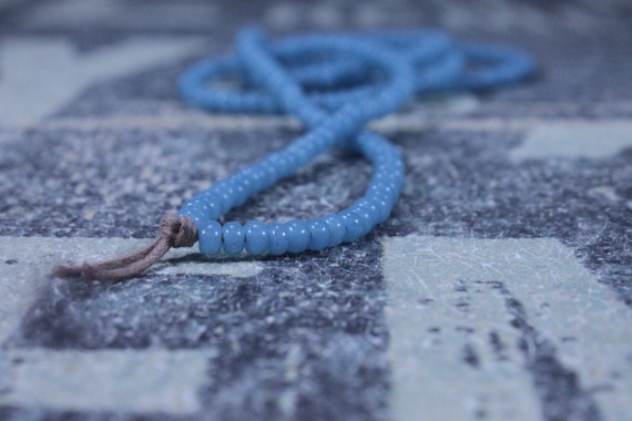 Mens Necklace, Mens Beaded Necklace, Long Necklace for Men, Metal Free Necklace without Clasp, No Clasp Necklace, Bead Necklace, Mens Gift