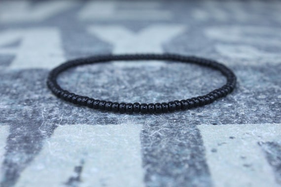 Mens Beaded Bracelet, Mens Bracelet, Minimalist jewelry, Minimalist Bracelet, Mens Jewelry, Beaded Bracelet, Boyfriend Gift, Men's Gift