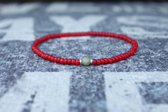 Mens Jade Bracelet, Mens Jewelry, Minimalist Bracelet, Gifts for Men, Anniversary Gift, Birthday Gift, Gift for Husband, Boyfriend Gift S2