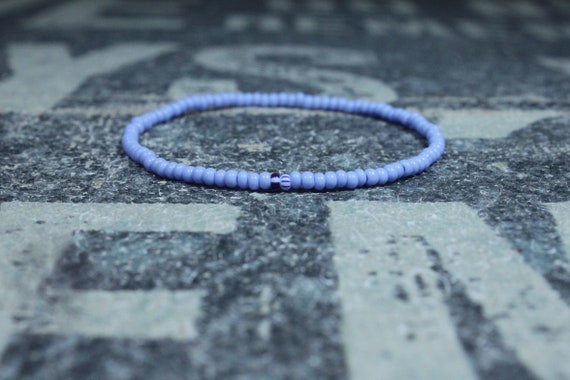 Mens Stripe Bead Bracelet, Mens Bracelet, Minimalist jewelry, Minimalist Bracelet, Mens Jewelry, Beaded Bracelet, Boyfriend Gift, Men's Gift