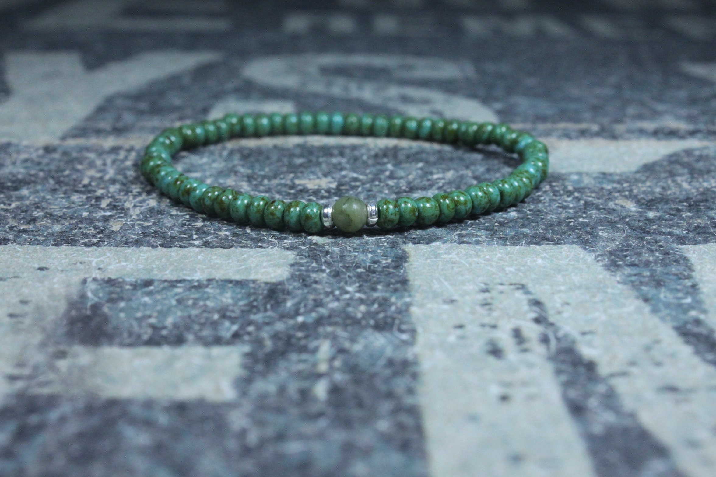 Jade bead sale bracelet mens