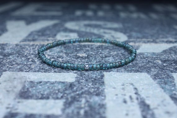 Mens Beaded Bracelet, Mens Bracelet, Minimalist jewelry, Minimalist Bracelet, Mens Jewelry, Beaded Bracelet, Boyfriend Gift, Men's Gift