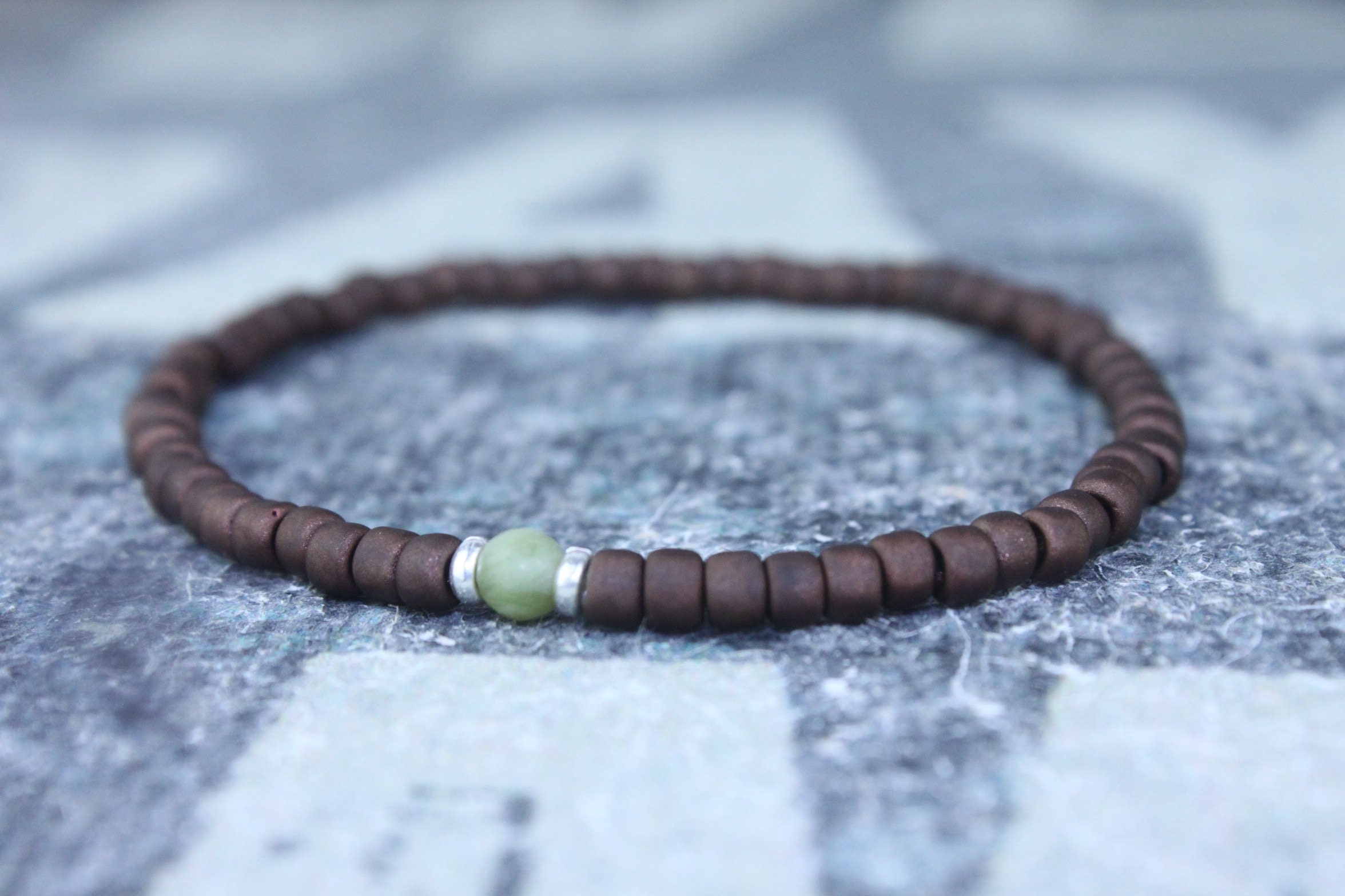 Jade Bracelet, Mens Jewelry, Minimalist Bracelet, Gifts for Men