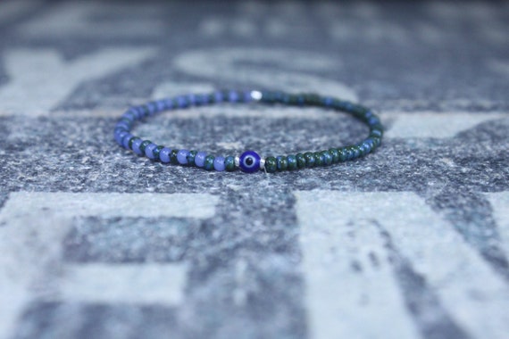 Kabbalah, Mens Beaded Bracelet, Anniversary Gift, Evil Eye Bracelet, Men Gift, Gift for Boyfriend, Bracelet, Couples Bracelet, Bead Bracelet