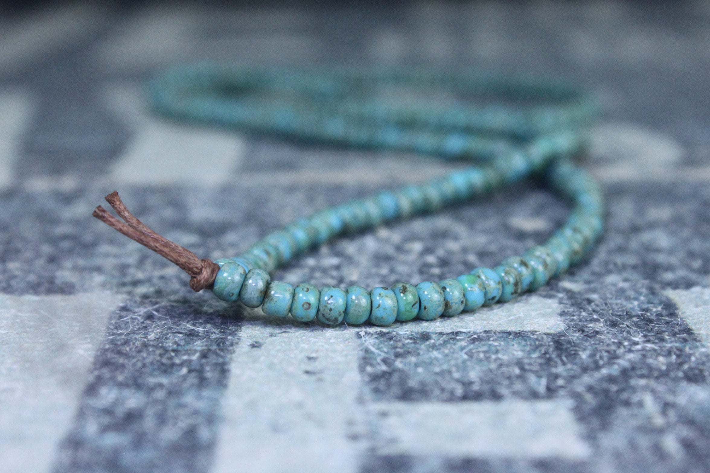 Mens Necklace, Mens Beaded Necklace, Long Necklace for Men, Metal Free