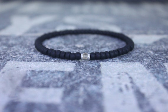Citrine Bracelet, Men's Beaded Bracelet, Mens gifts, Gift for Husband, Boyfriend Gift, Birthstone bracelet, Anniversary Couples Bracelet