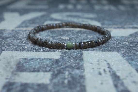 Jade Bracelet, Mens Jewelry, Minimalist Bracelet, Gifts for Men, Anniversary Gift, Birthday Gift, Gift for Husband, Boyfriend Gift S2