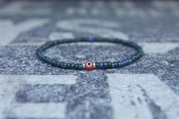 Kabbalah, Mens Beaded Bracelet, Anniversary Gift, Evil Eye Bracelet, Men Gift, Gift for Boyfriend, Bracelet, Couples Bracelet, Bead Bracelet