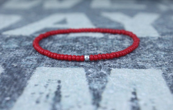Mens Beaded Bracelet, Mens Bracelet, Minimalist jewelry, Minimalist Bracelet, Mens Jewelry, Beaded Bracelet, Boyfriend Gift, Men's Gift