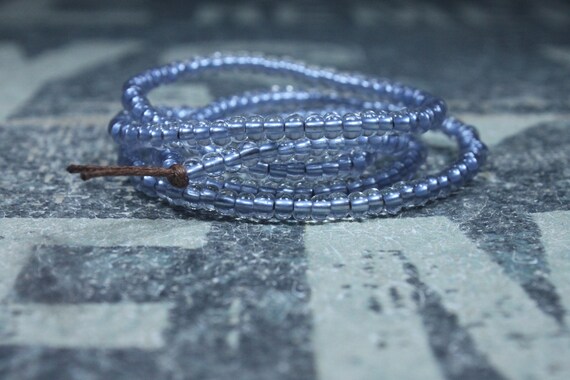 Mens Necklace, Mens Beaded Necklace, Long Necklace for Men, Metal Free Necklace without Clasp, No Clasp Necklace, Bead Necklace, Mens Gift