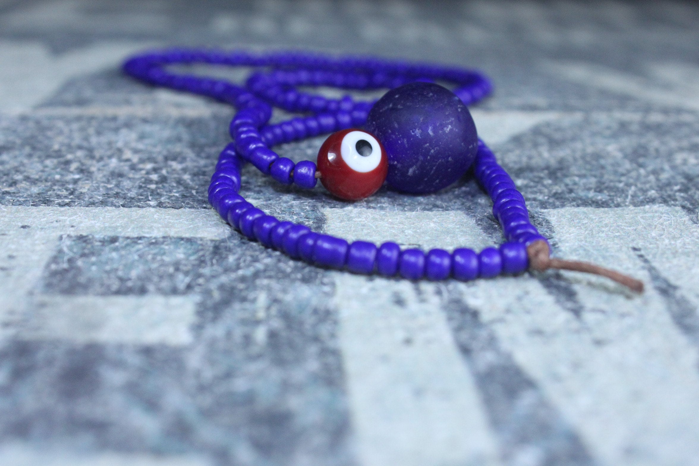 Mens Necklace Mens Beaded Necklace Long Necklace for Men Etsy