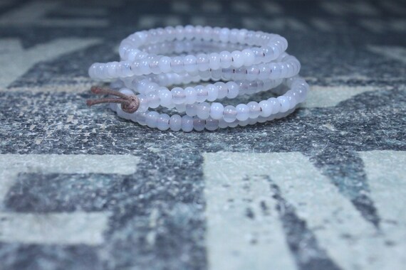 Mens Necklace, Mens Beaded Necklace, Long Necklace for Men, Metal Free Necklace without Clasp, No Clasp Necklace, Bead Necklace, Mens Gift