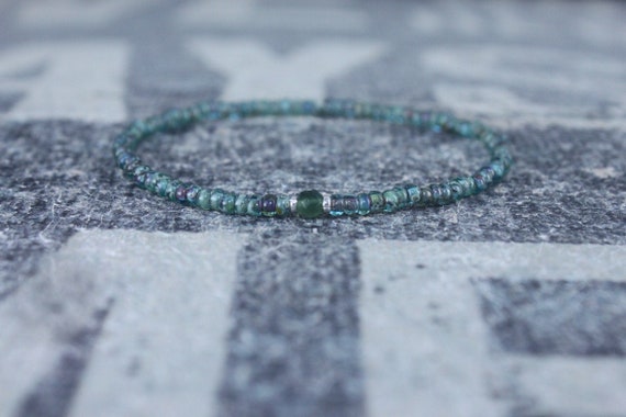 Mens Jade Bracelet, Mens Jewelry, Minimalist Bracelet, Gifts for Men, Anniversary Gift, Birthday Gift, Gift for Husband, Boyfriend Gift