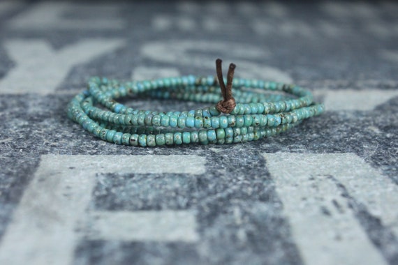 Mens Necklace, Mens Beaded Necklace, Long Necklace for Men, Metal Free Necklace without Clasp, No Clasp Necklace, Bead Necklace, Mens Gift
