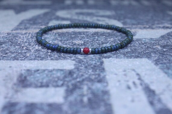 Coral bracelet, Mens Gift, Red Coral Bracelet, Gift for Men, Boyfriend Gift, Husband Gift, Gift for Boyfriend, Gift for Husband, Couples