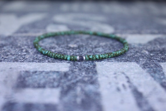 Iolite Bracelet, Mens Bracelet Iolite, Mens Gift, Mens Bracelet, Minimalist Iolite Bracelet, Beaded Bracelet, Mens Iolite Bracelet Gift