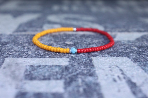 Turquoise Bracelet, Mens gifts, Gemstone bracelet, Mens Bracelet, Birthstone Bracelet, Couples Bracelet, Anniversary Gift, Beaded Bracelet