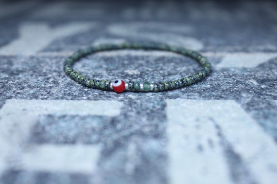 Mens Jade Bracelet, Mens Jewelry, Minimalist Bracelet, Gifts for Men, Anniversary Gift, Birthday Gift, Gift for Husband, Boyfriend Gift