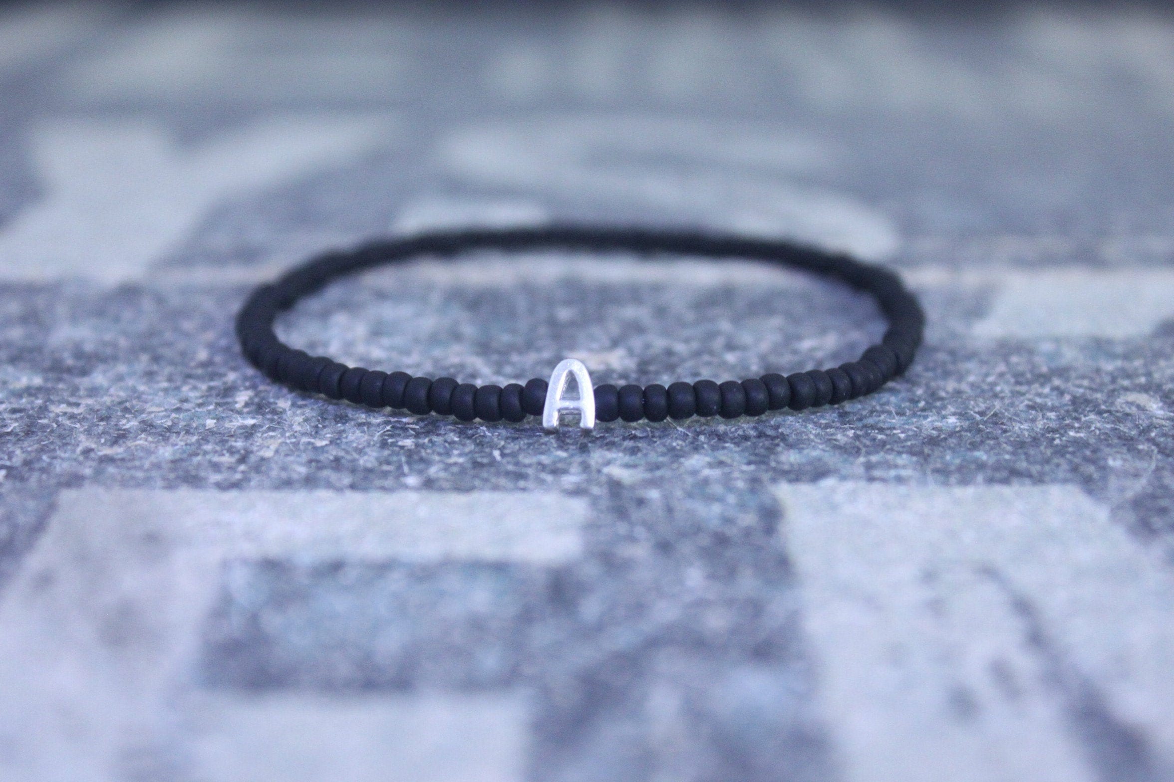 Letter bracelets for guys deals